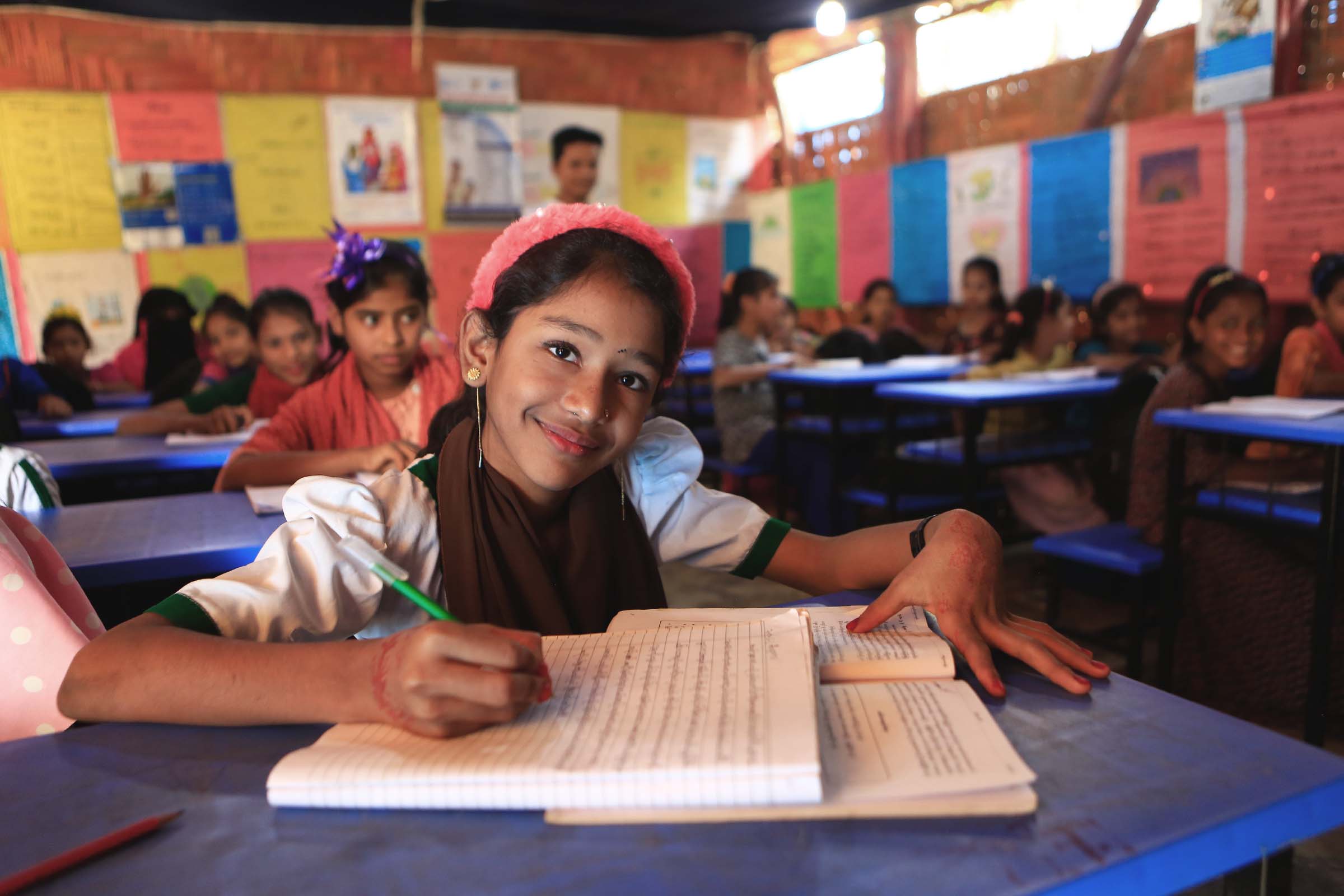 Changer les mentalités sur l'éducation des filles rohingyas au Bangladesh